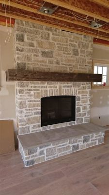 How to Install Stone Veneer on Fireplace: A Journey Through Texture and Time